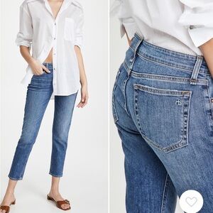 Rag & bone boyfriend jeans